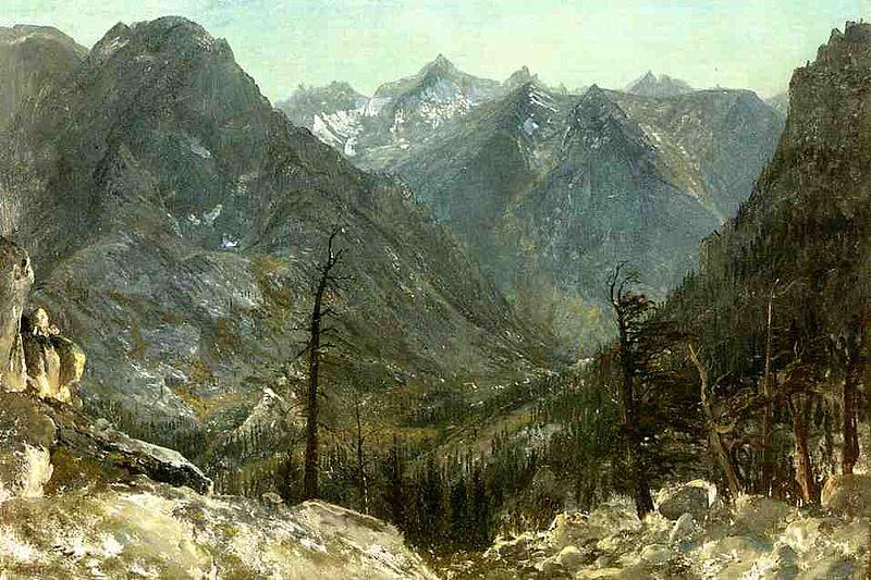 The_Sierra_Nevadas, Albert Bierstadt